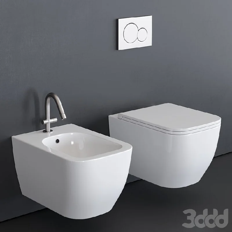 Scarabeo Ceramiche Teorema 2.0 Wall-Hung WC